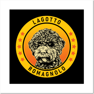 Lagotto Romagnolo Dog Portrait Posters and Art